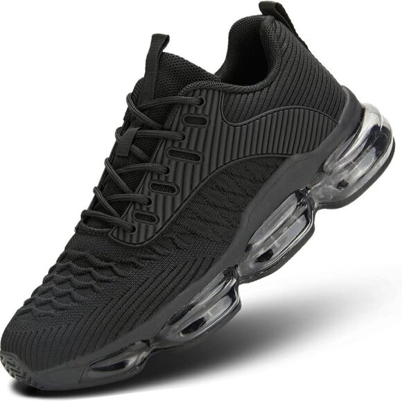Shoes - Women's Breathable Running Shoes Air Cushion Sneakers Fitness Gym Cross Trainers